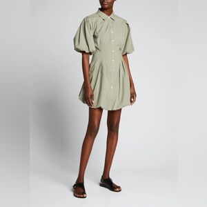 Jonathan Simkhai Sage Puff Sleeve Mini Dress